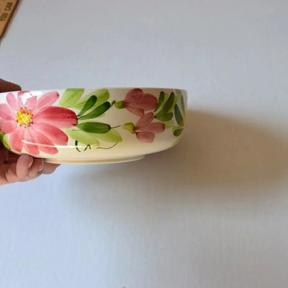 5/$25  Vtg Handpainted Crocus Bowl - Picture 5 of 6